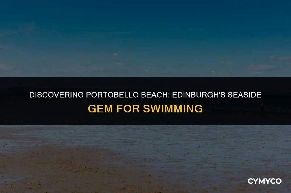 can you swim at portobello beach edinburgh