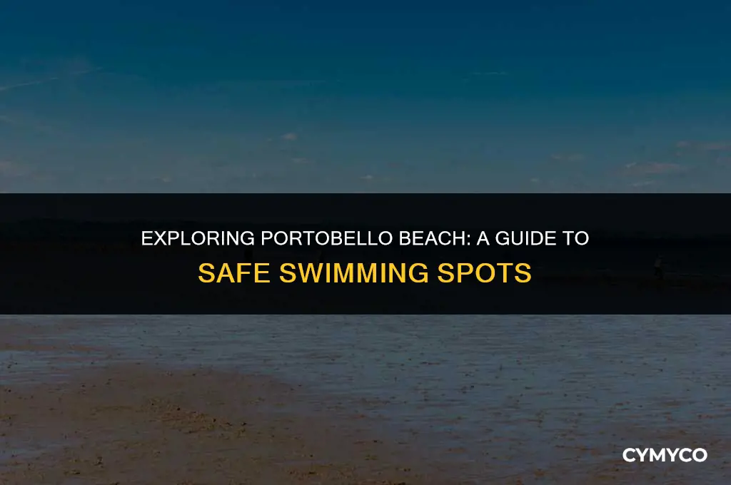 can you swim at portobello beach