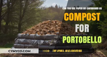 Eco-Friendly Gardening: Composting Paper and Cardboard for Portobello Mushrooms