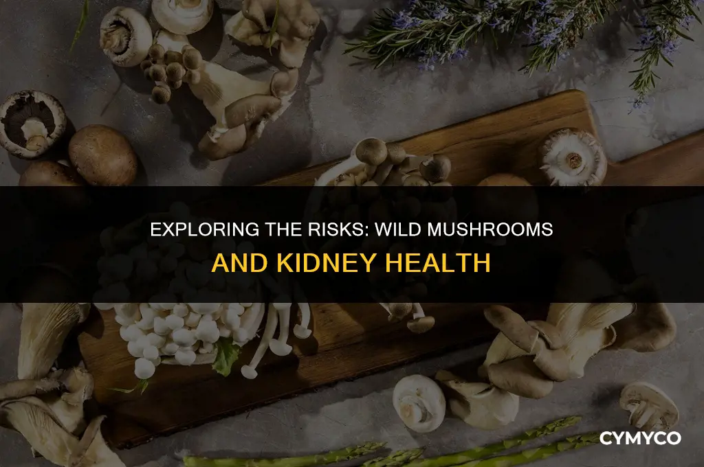 could eating wild mushrooms cause a kidney infection
