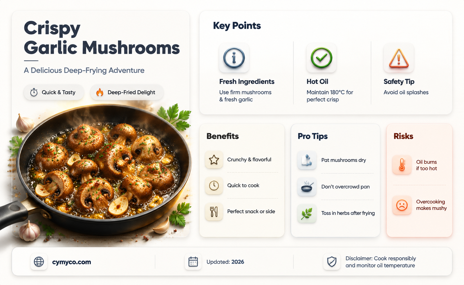 how to make deep fried garlic mushrooms