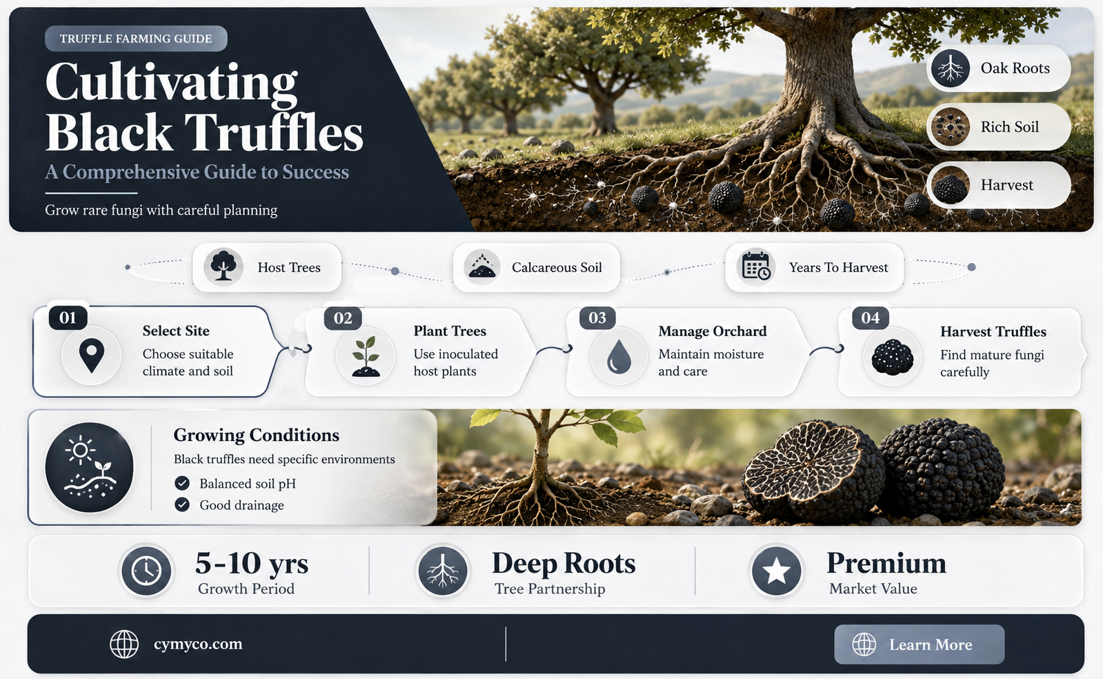 how to grow black truffles