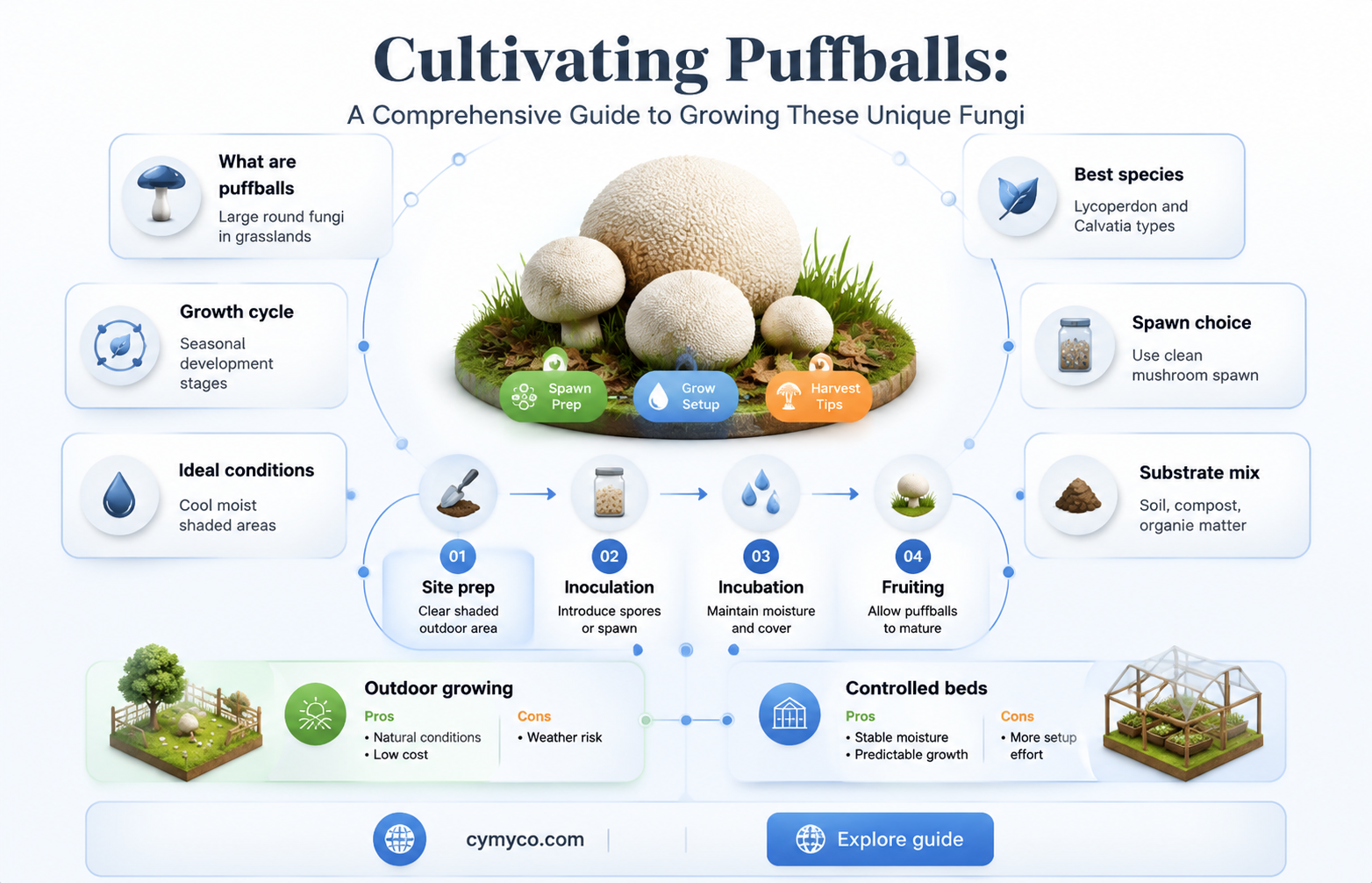 how to grow puffballs