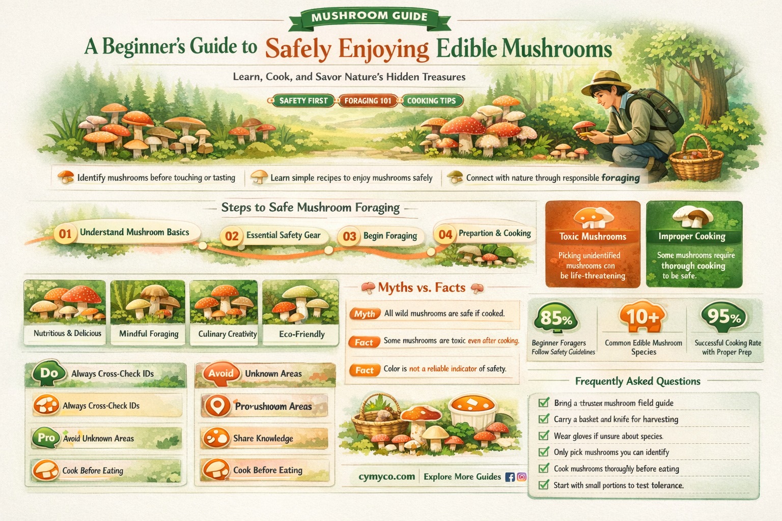 how do i eat mushrooms