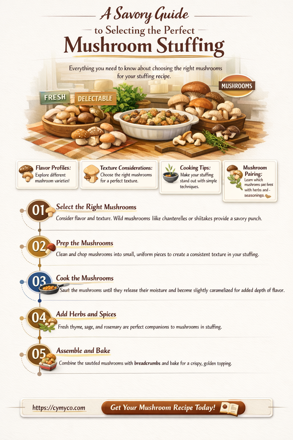 how to buy mushroom stuffing