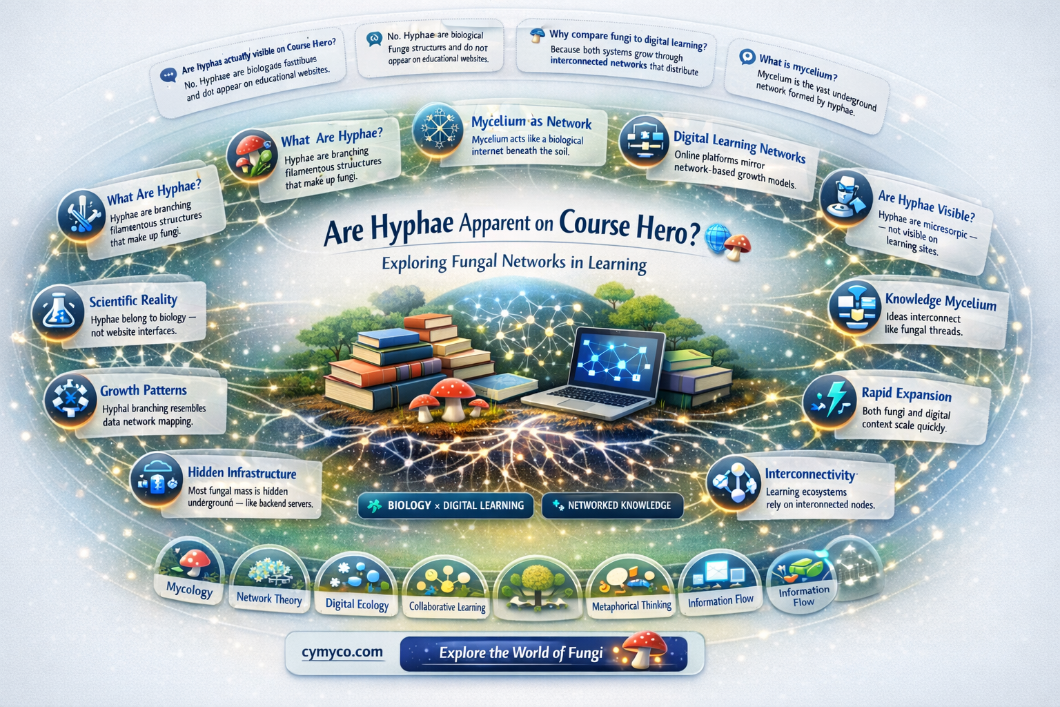 are hyphae apparent course hero