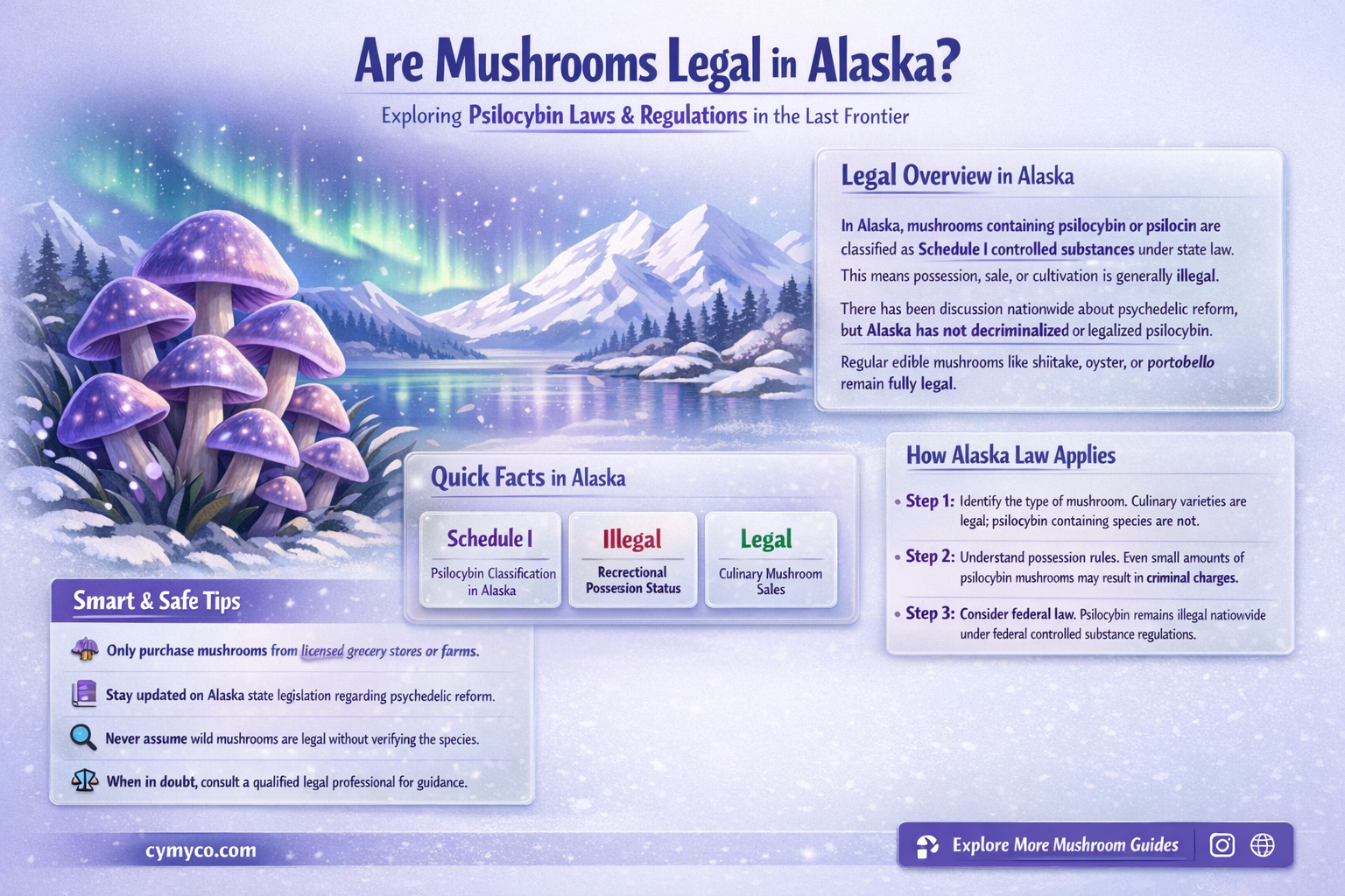 are mushrooms legal in alaska