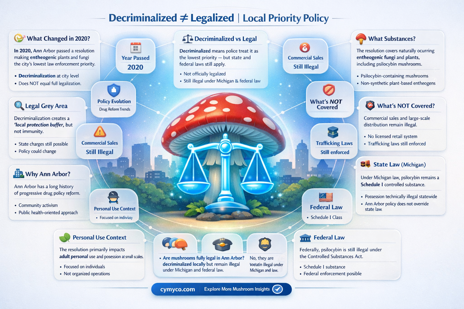 are mushrooms legal in ann arbor