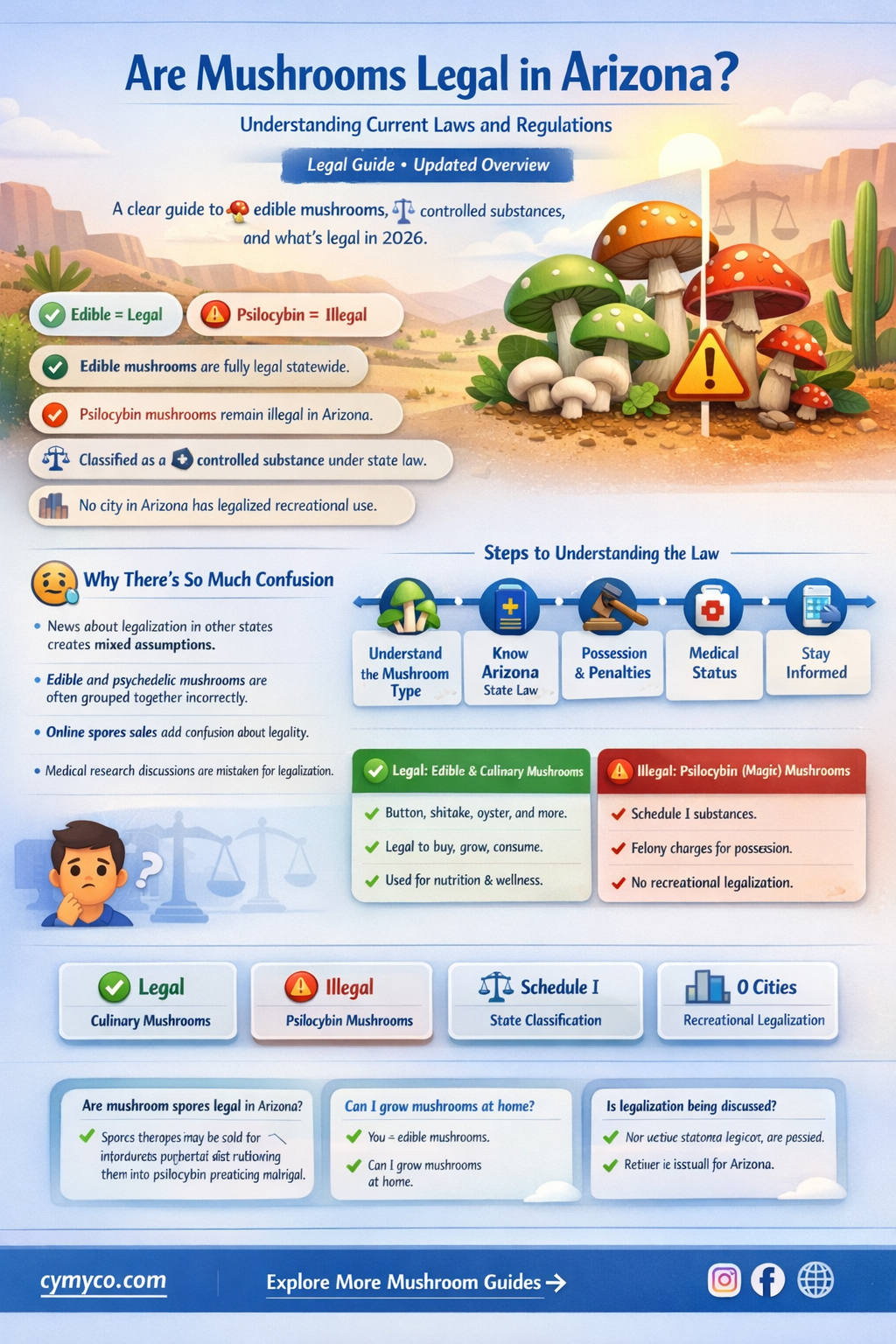 are mushrooms legal in az