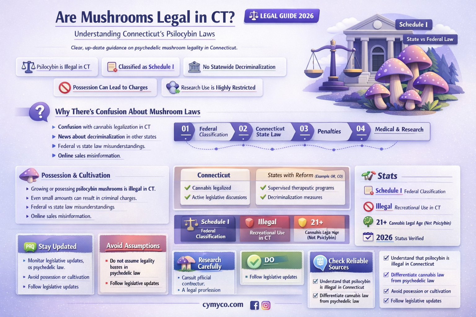 are mushrooms legal in ct