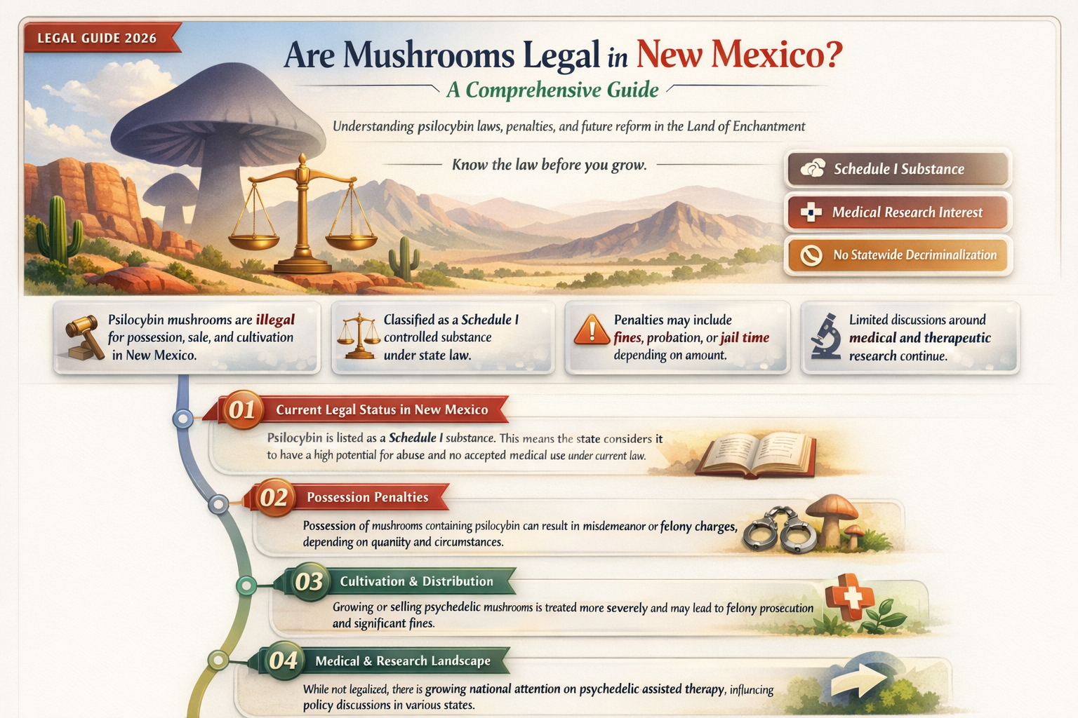 are mushrooms legal in new mexico
