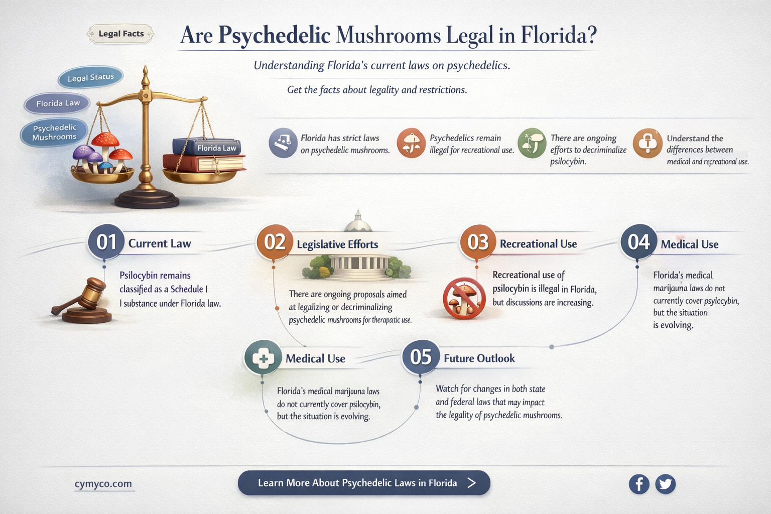 are psychedelic mushrooms legal in florida