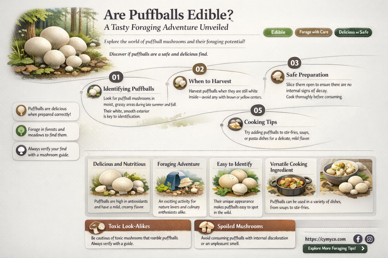 are puffballs good eating
