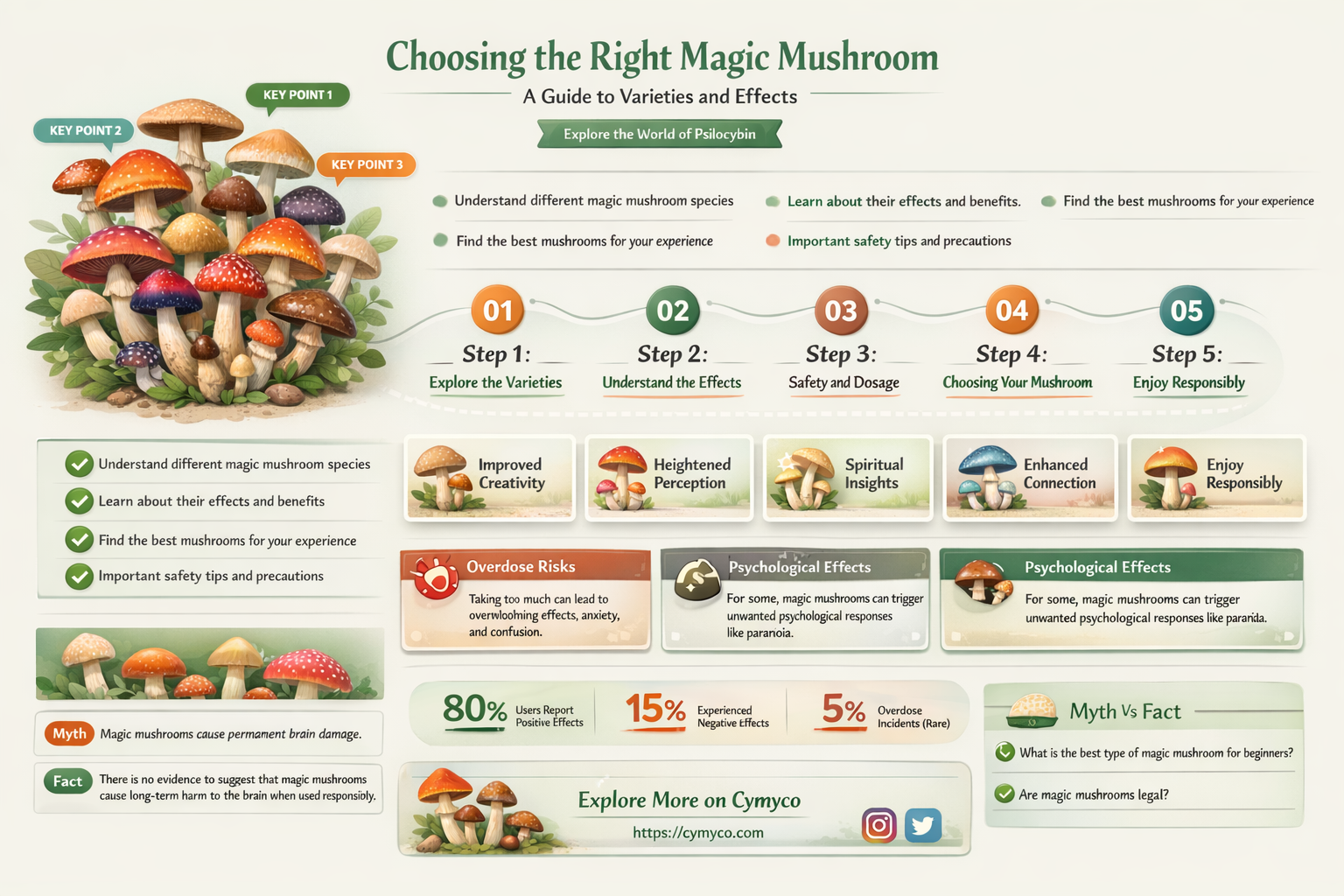 what type of magic mushroom should you take