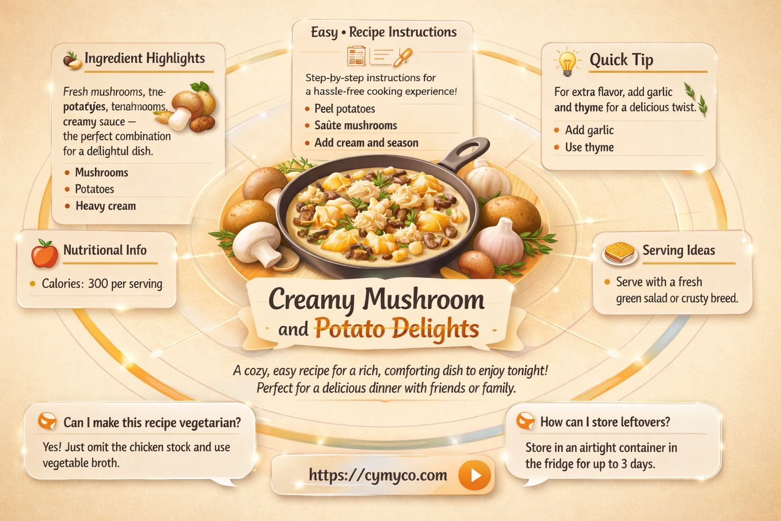 what to make with cream of mushroom soup and potatoes