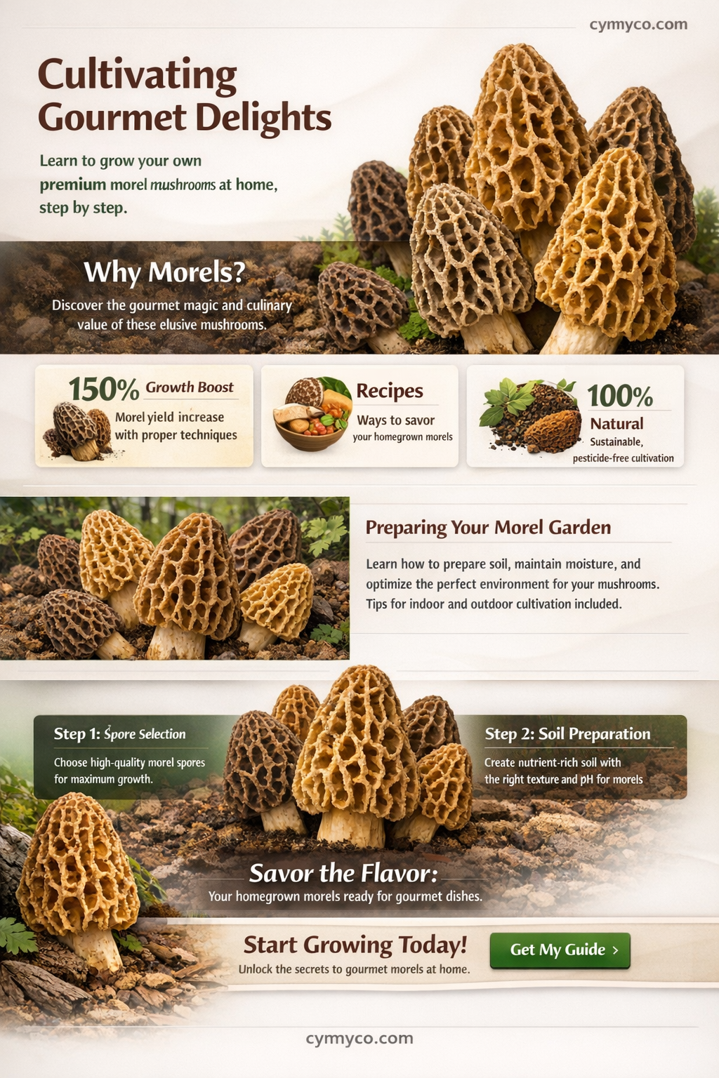 can you grow your own morel mushrooms