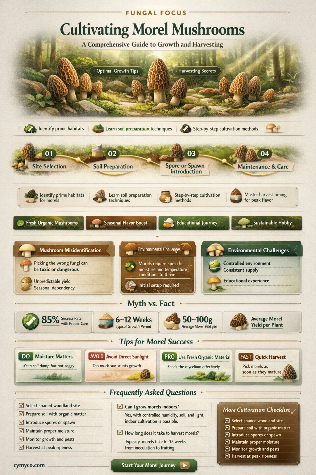 how do you grow morels