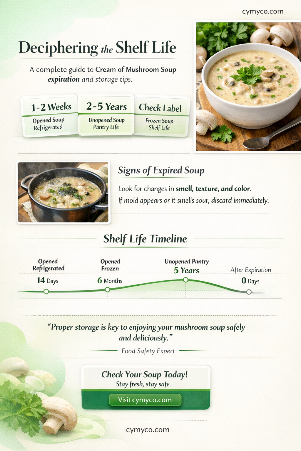 when does cream of mushroom soup expire