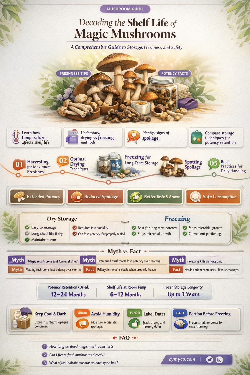 when do magic mushrooms go bad