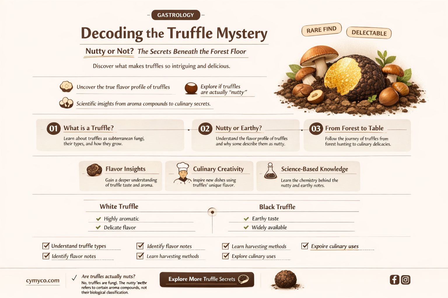 do truffles have nuts