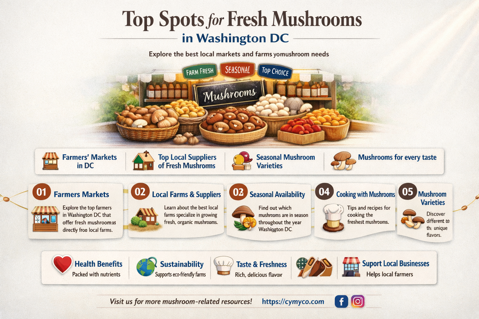 where to buy mushrooms in dc