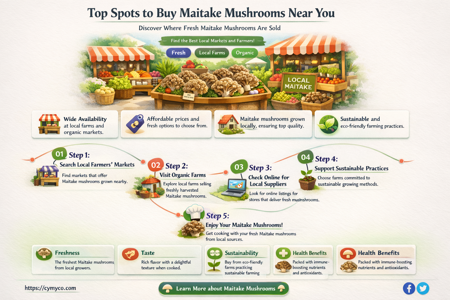 where can i buy maitake mushrooms