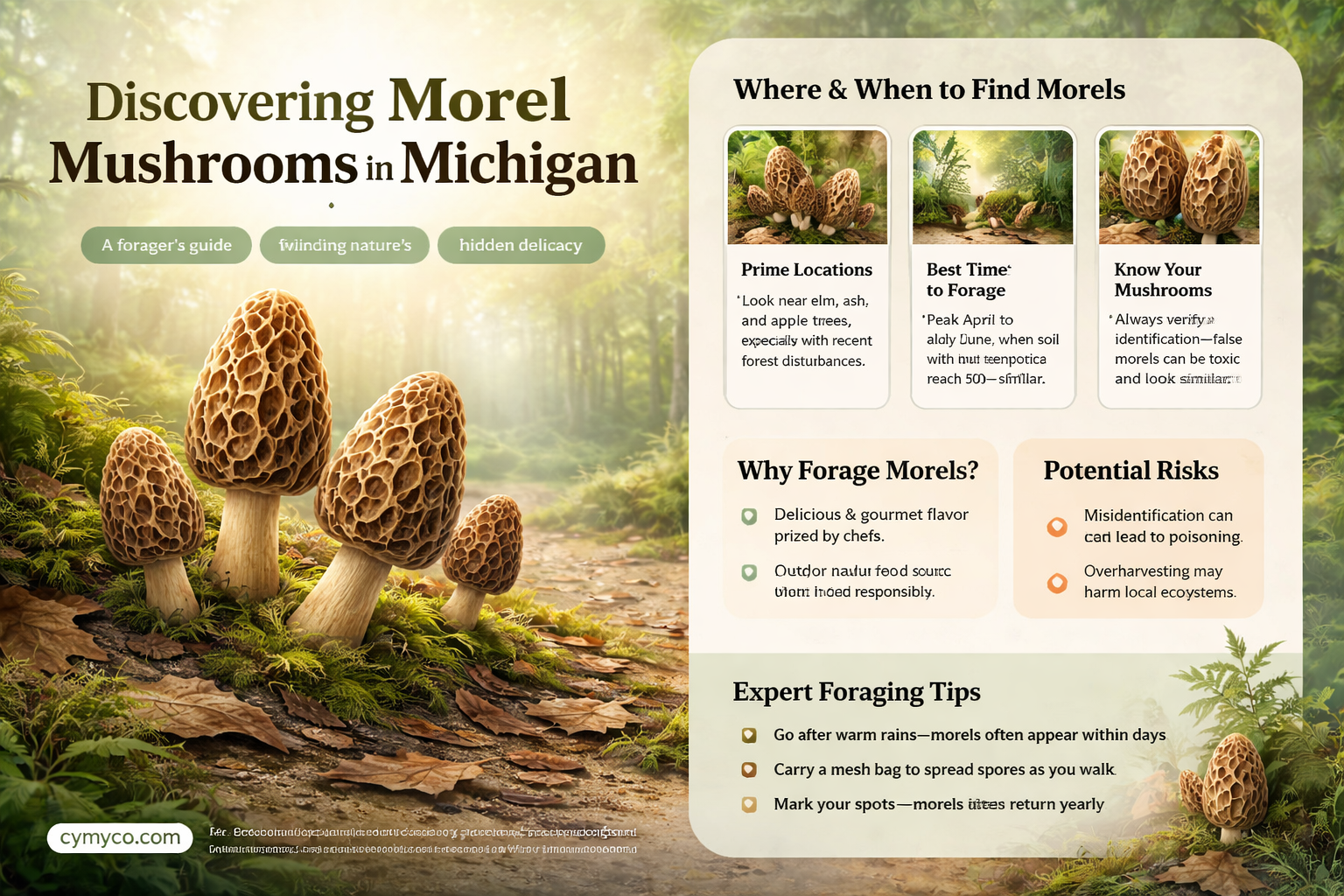 where to find morel mushrooms in michigan