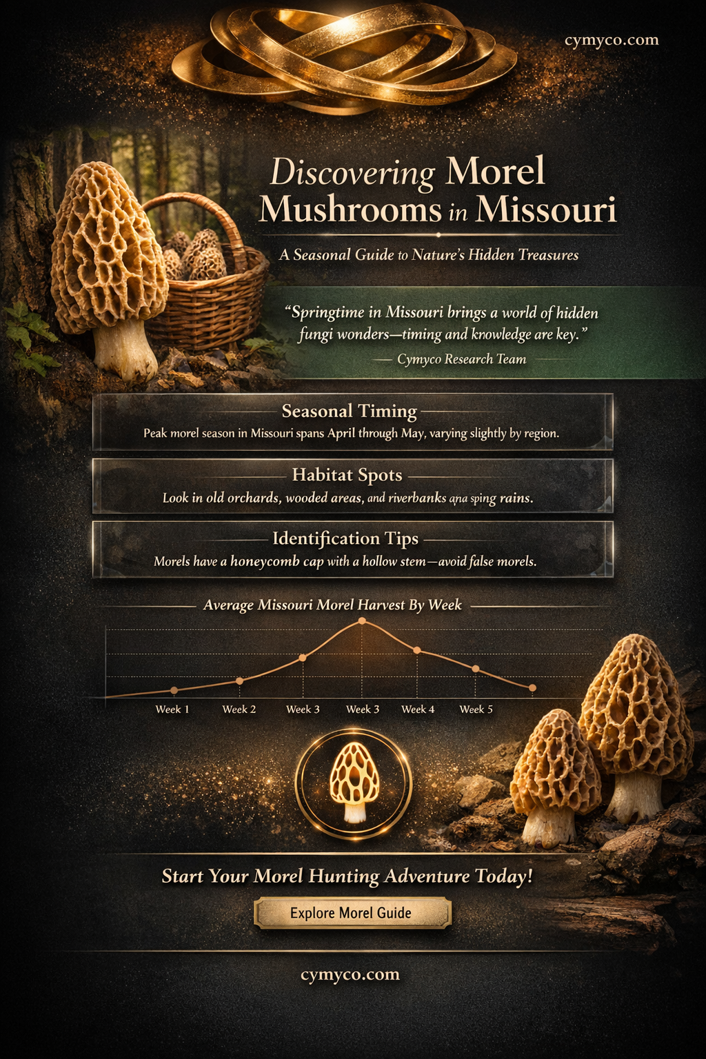 when is morel season in missouri