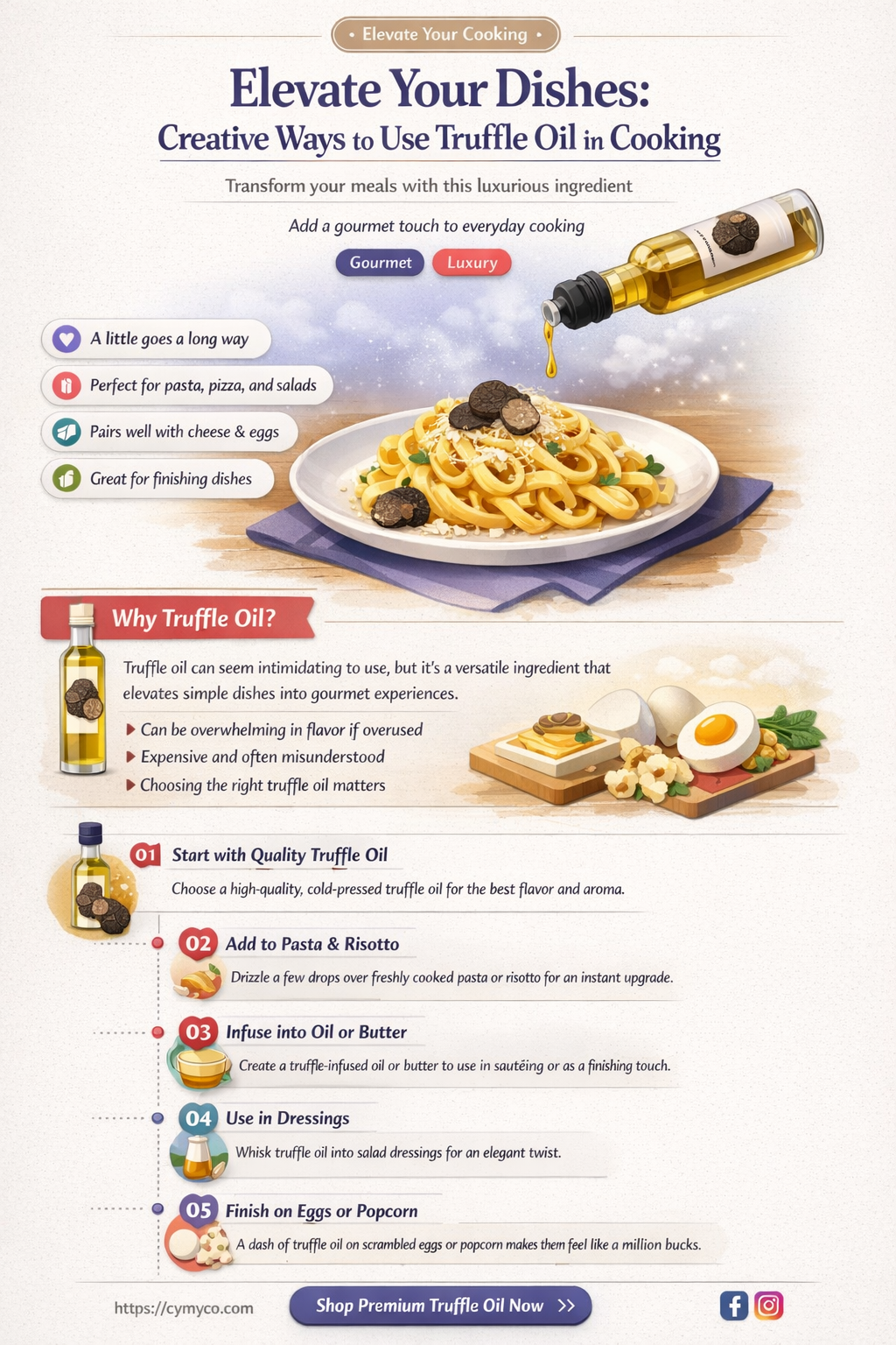 how do you use truffle oil