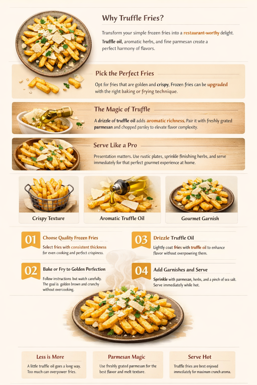 how to make truffle fries with frozen fries