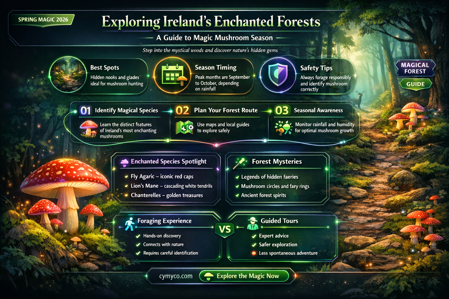 when is magic mushroom season in ireland