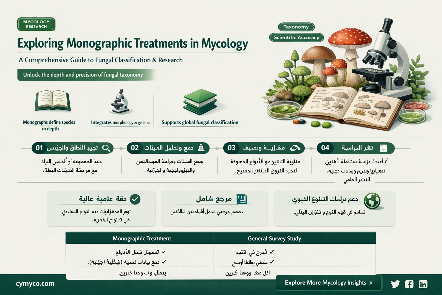 what is a monographic treatment mycology