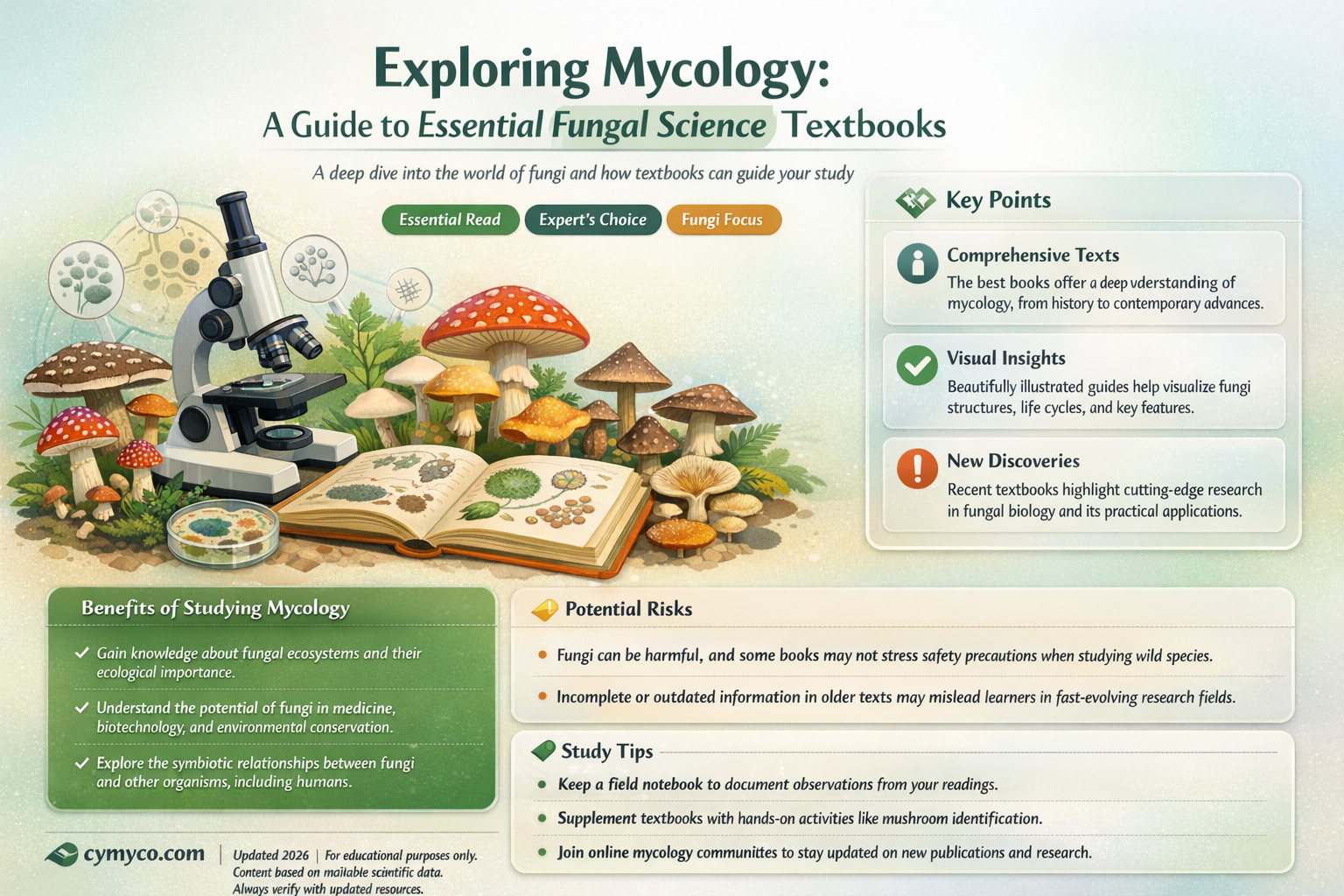 are there mycology textbooks