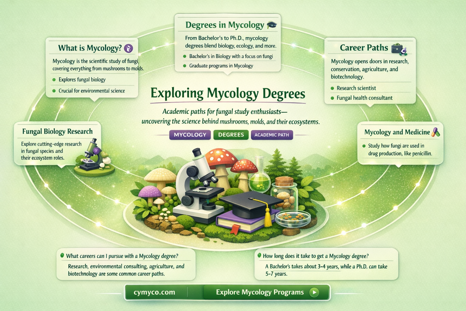 can you get a degree in mycology