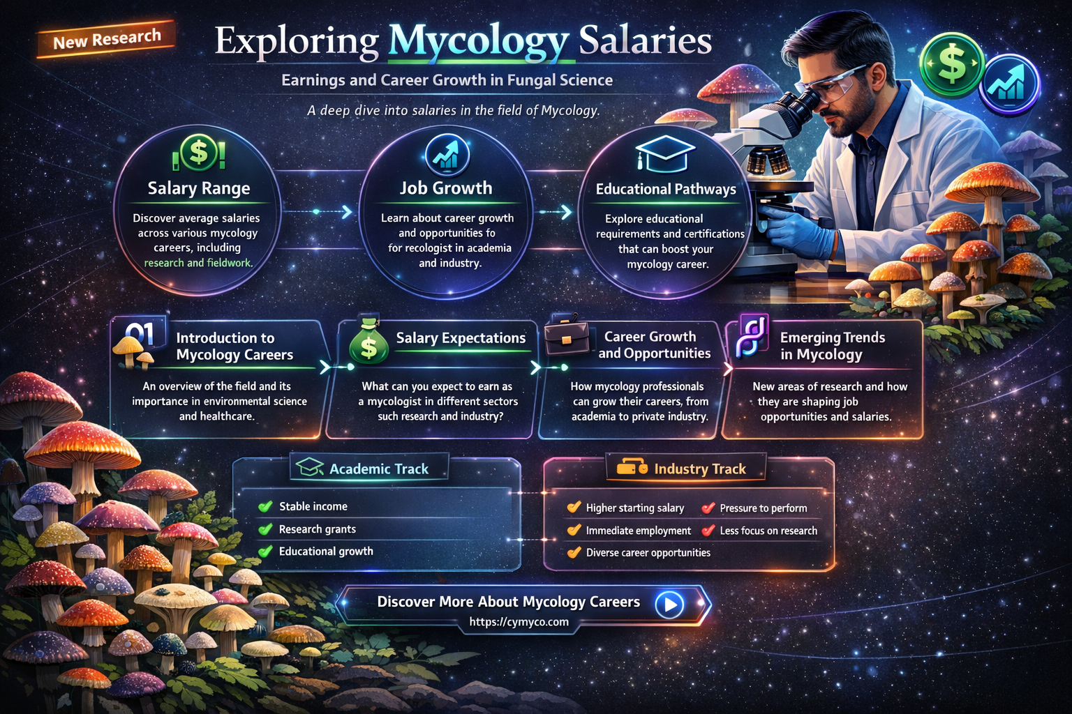 how much does a mycology make