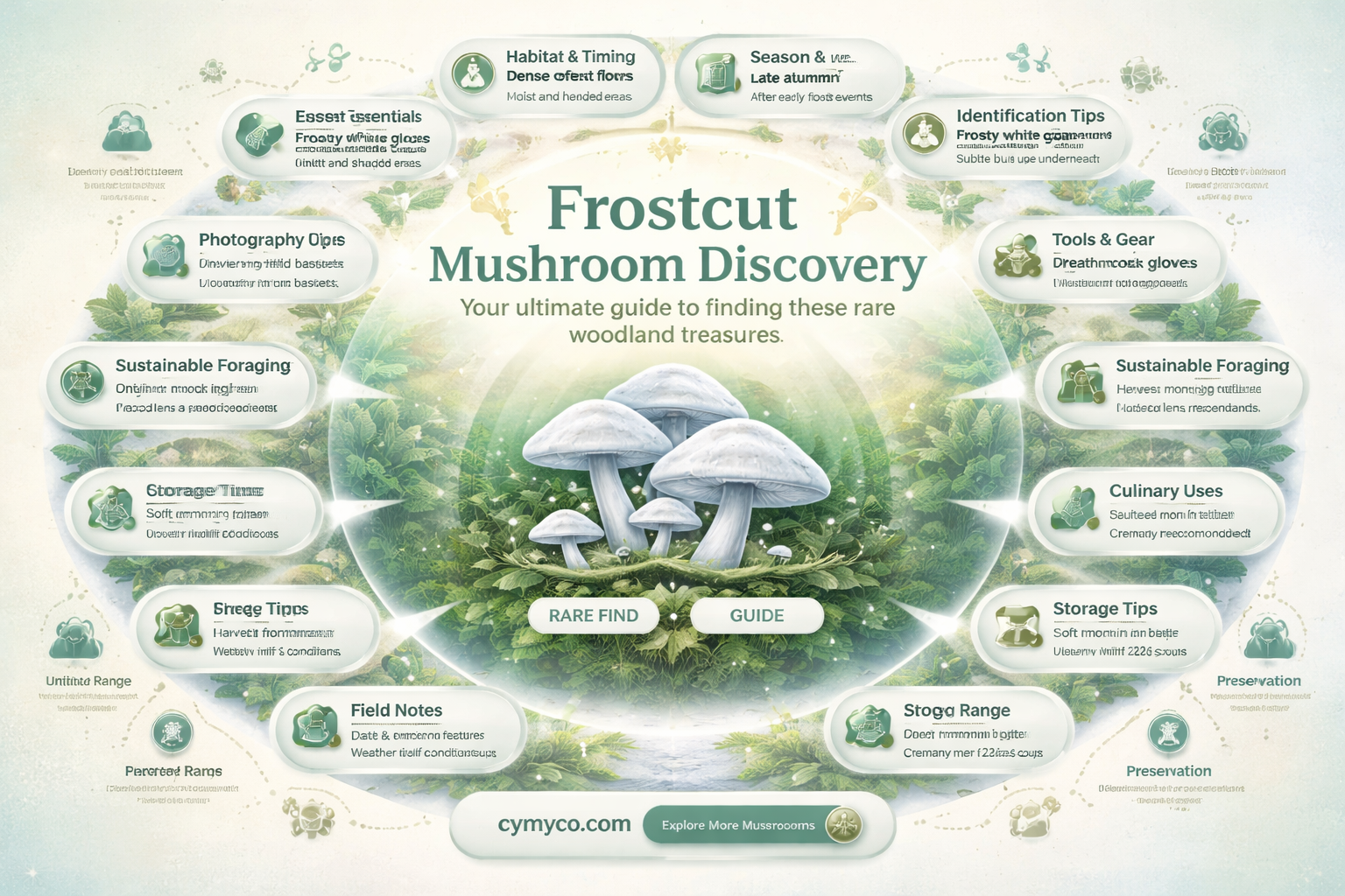 where to find frostcut mushrooms
