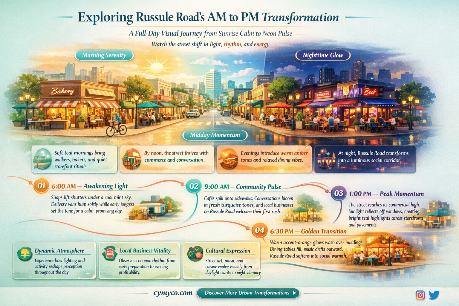 am pm on russule roade