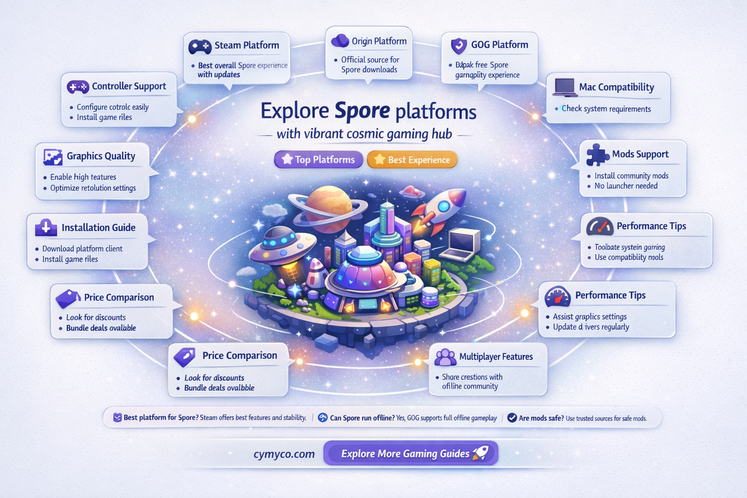 where to play spore