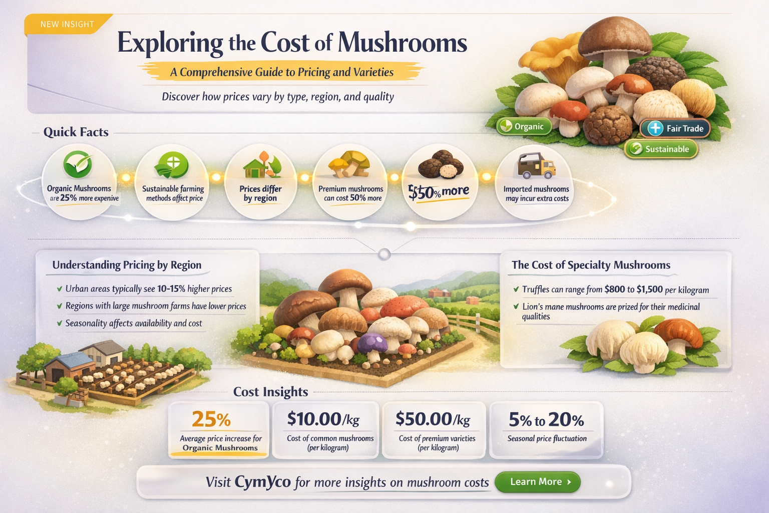 how much is mushroom