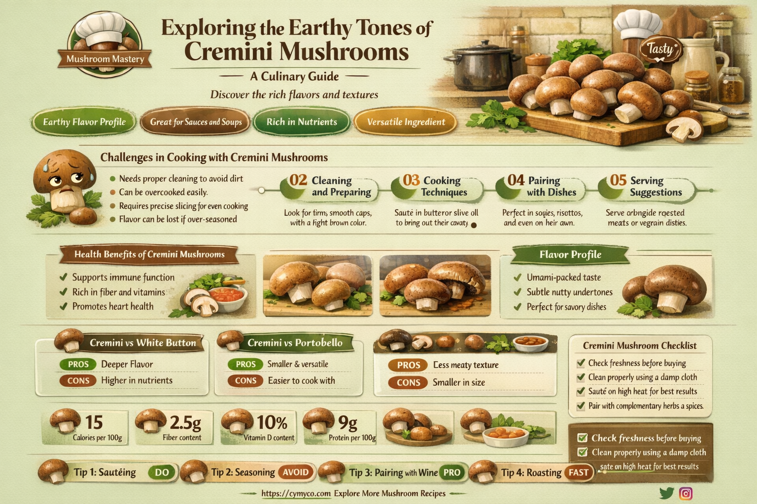 what color is cremini