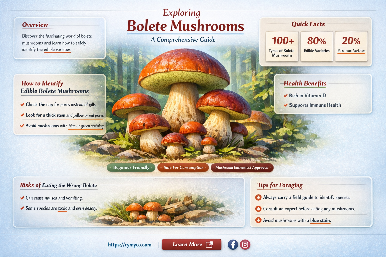 are all bolete mushrooms edible
