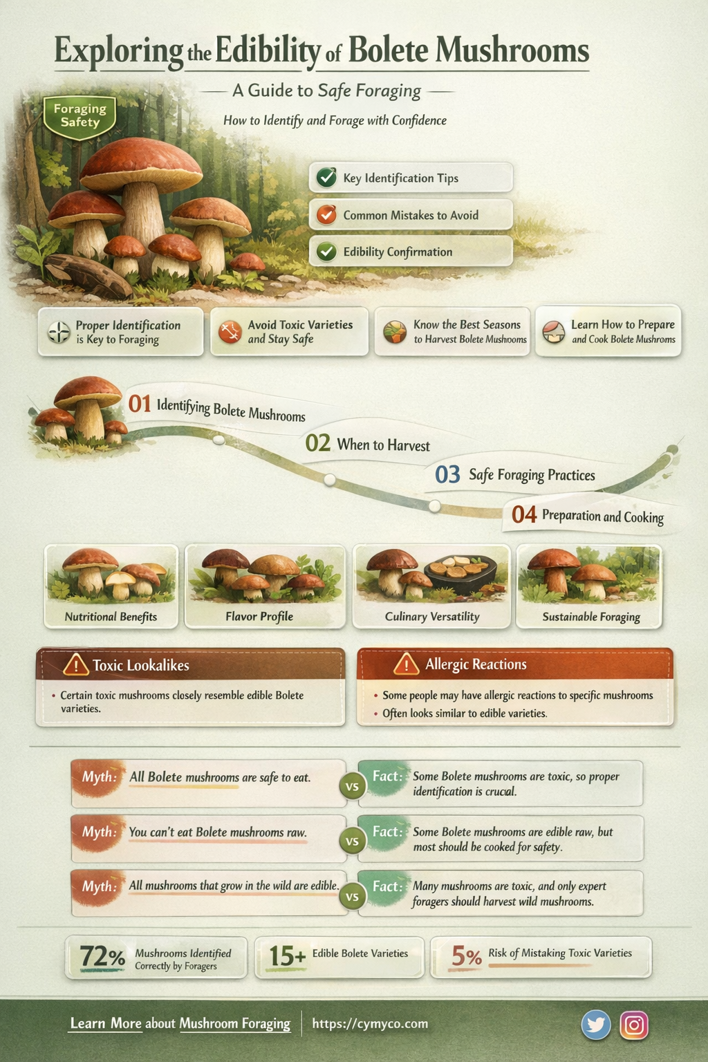 are any bolete mushrooms poisonous