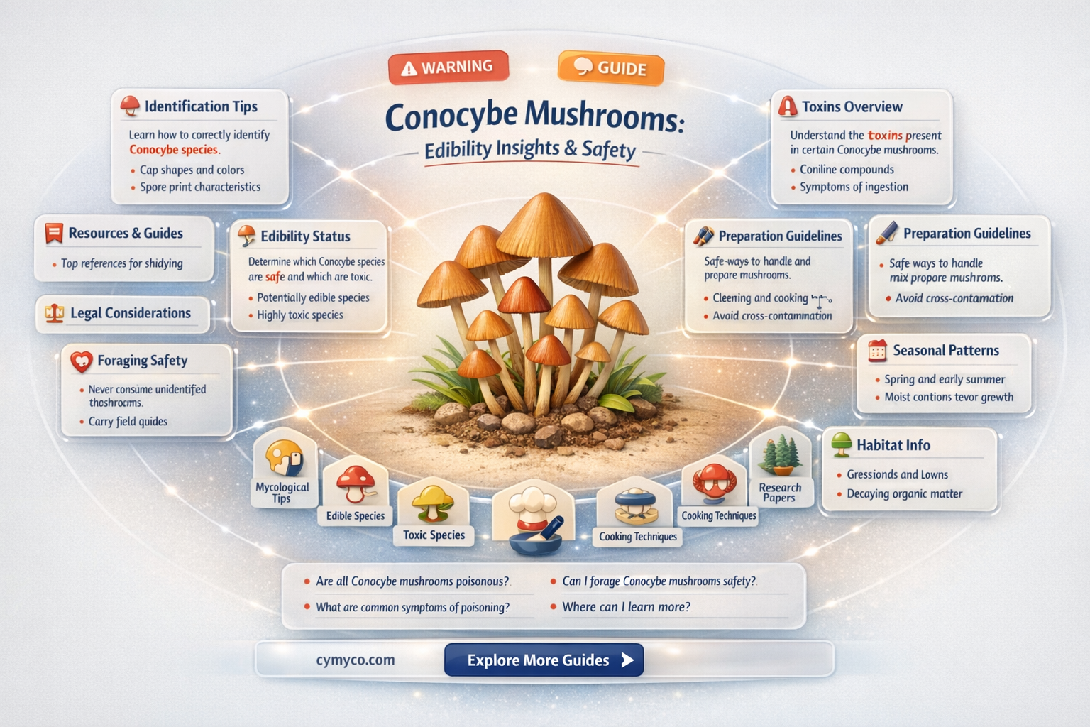 are conocybe mushrooms poisonous