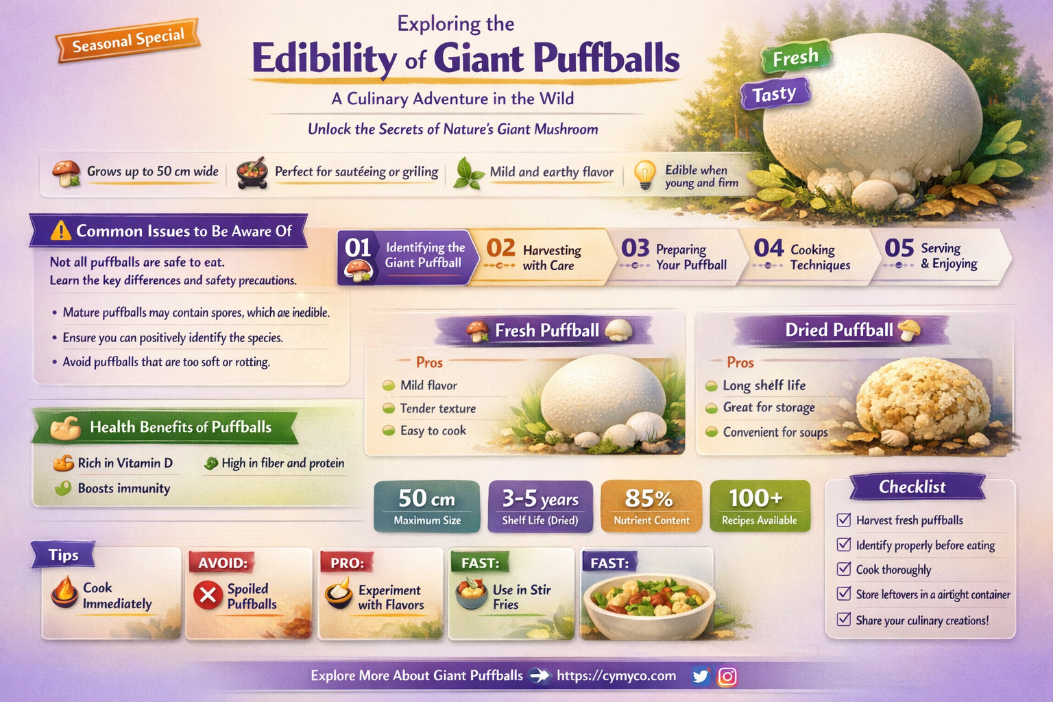 can i eat a giant puffball
