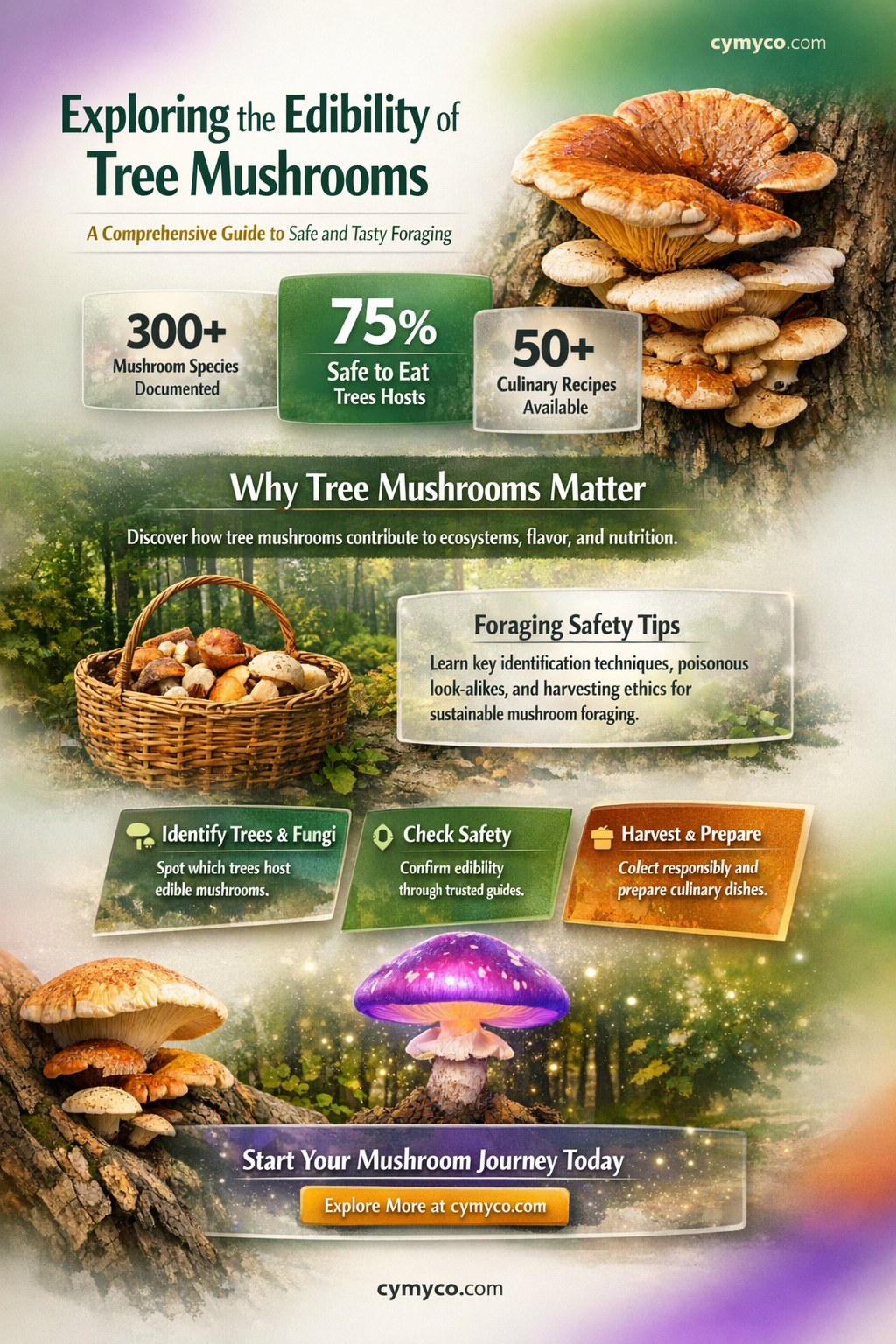 are all tree mushrooms safe to eat