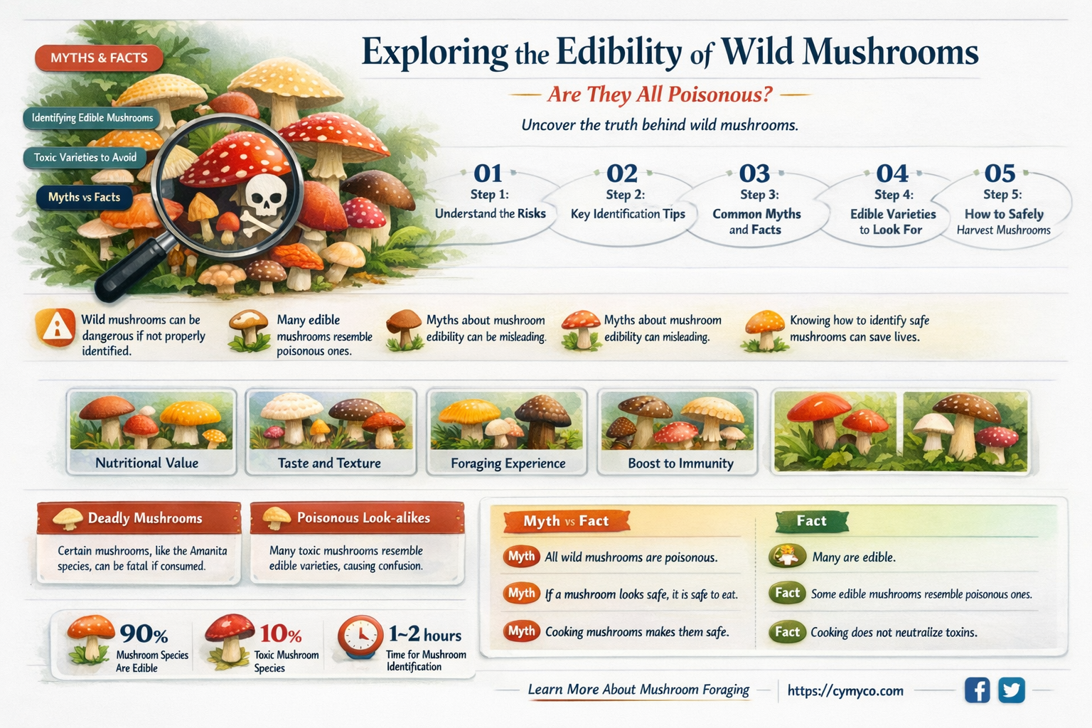 are all read mushrooms poisonous