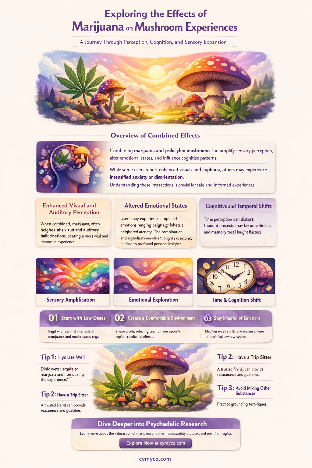 does marijuana use affect mushrooms