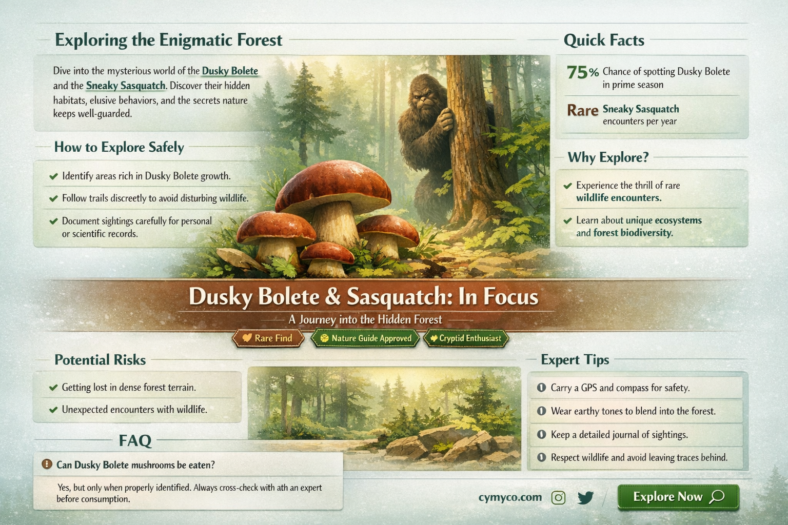 where to find dusky bolete mushroom sneaky sasquatch