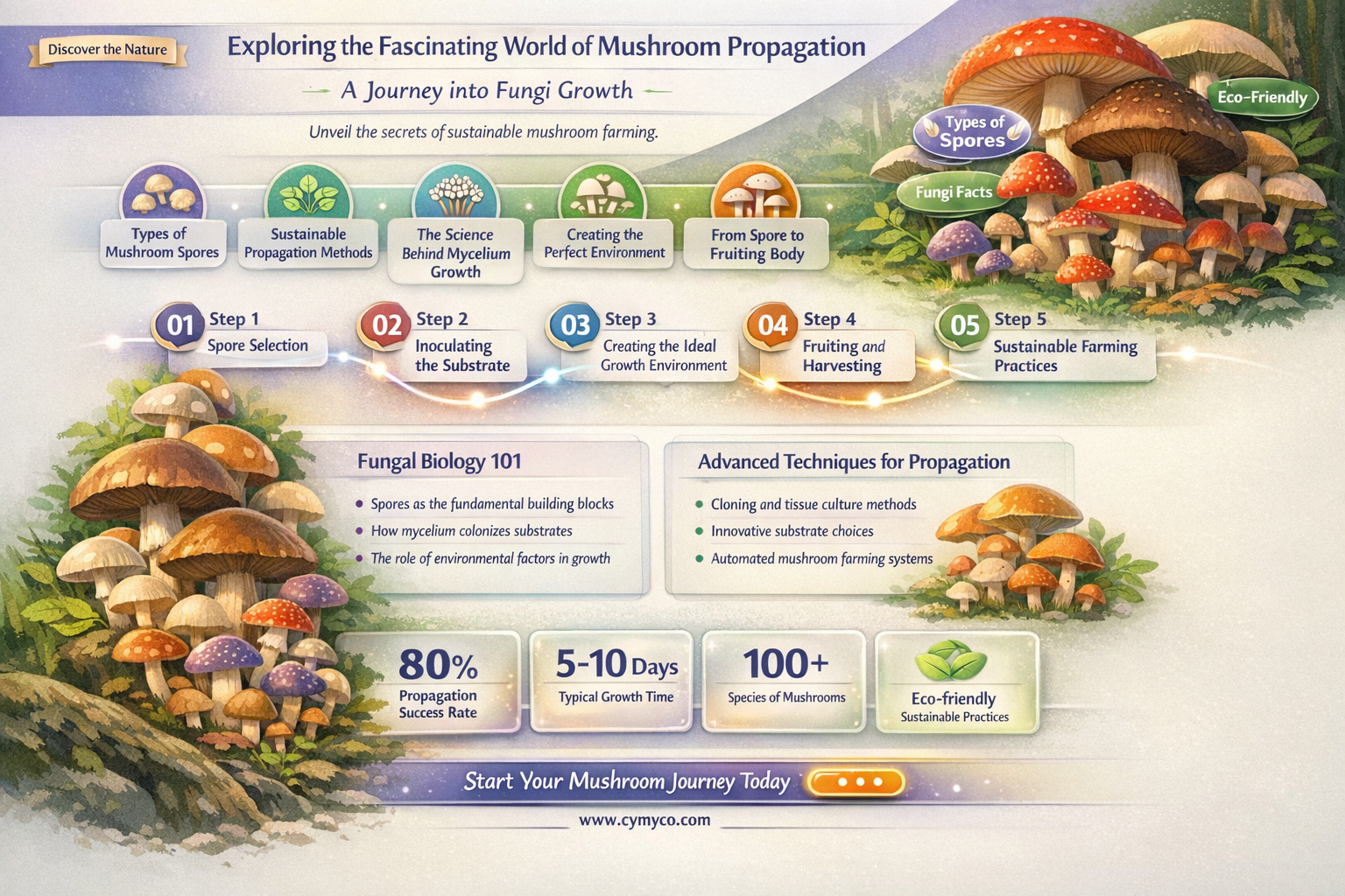 can mushrooms grow off of mushrooms