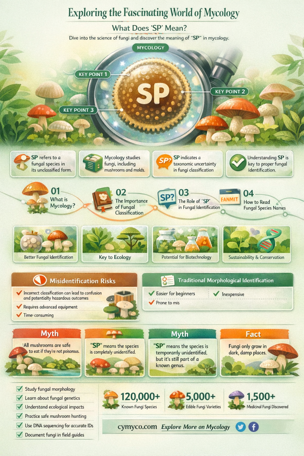 what does sp mean mycology